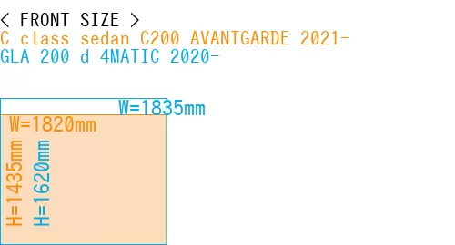 #C class sedan C200 AVANTGARDE 2021- + GLA 200 d 4MATIC 2020-